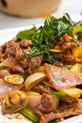 A Delicious Pad Thai Mushroom Beef Stir-Fry