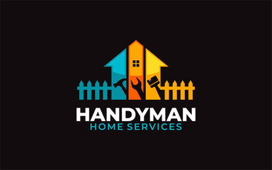 Illustration vector graphic of Construction, home repair, and Building Logo Design template-01