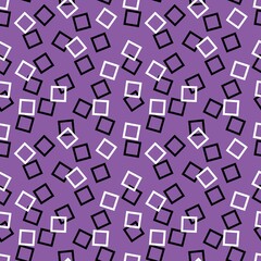 Geometric seamless square pattern for fabrics and textiles and packaging and gifts and cards kitchen and linens