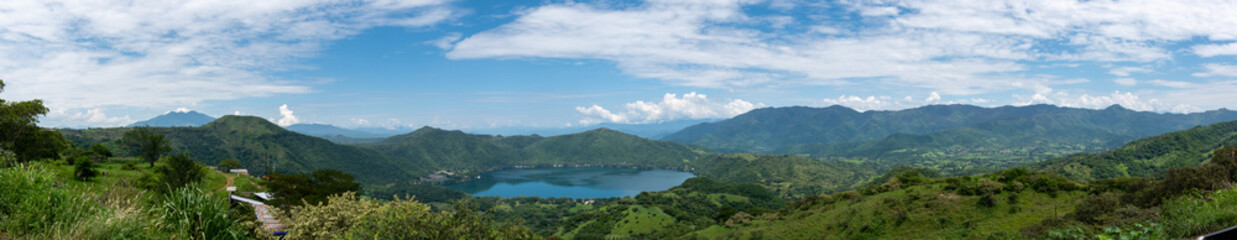 panorama of the mountains