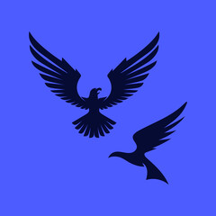 Eagle Logo Vector Design Free Vector