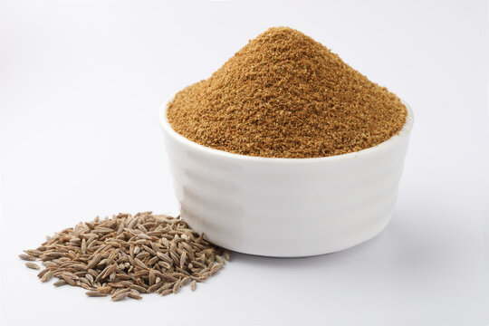 Indian Spice, Ground cumin or Jeera Powder
