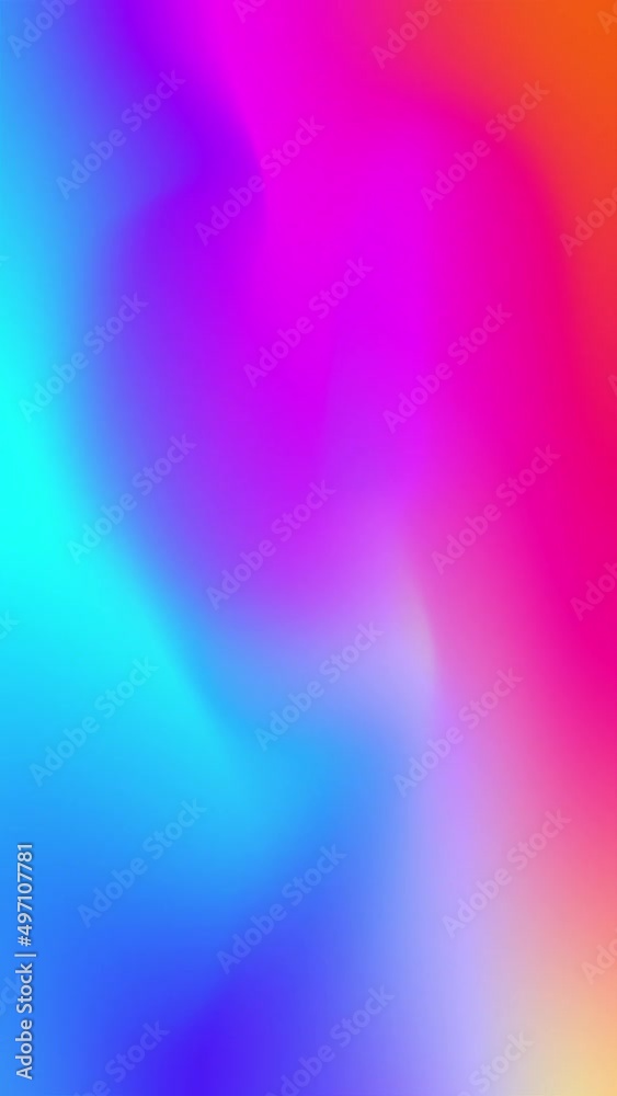 Wall mural warm magenta blue soft gradient cycle slow motion background loop