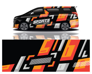 wrap car design template