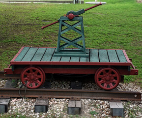 vintage handcar 