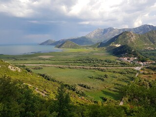 Fototapeta premium Lac de Skadar, Monténégro