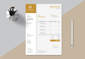 Simple Invoice Layout