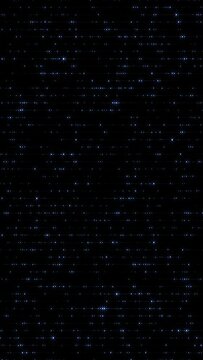 Light Blye Sequin Glitter Light Wall Grid Background Loop