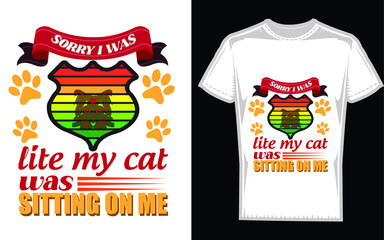 sorry i was lite my cat was sitting on me , new t shirt design 2022 victor files ,