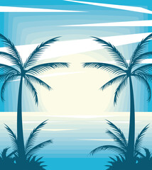 Obraz premium seascape beach scenic