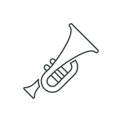 simple icons of various musical instruments