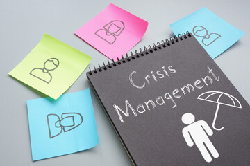 Crisis Management is shown on the photo using the text