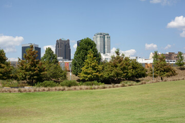 Obraz premium Railroad Park, Birmingham, AL