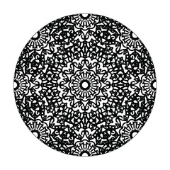 Hand drawn mandala. decoration in ethnic oriental  doodle ornament.