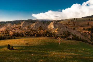Fototapeta premium landscape in the mountains
