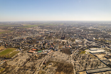 Panorama Miasta INOWROCŁAW - Krajobraz z drona - perspektywa lotnicza 