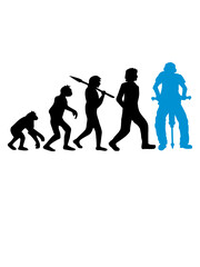 Obraz na płótnie Canvas Logo Evolution Presslufthammer 