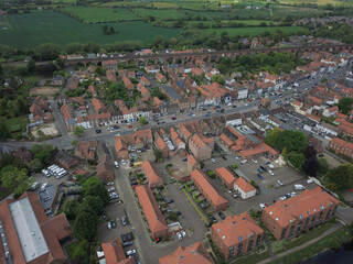 Obraz premium aerial view of the city