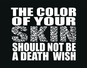 Black Lives Matter Vector Design, Raised fist, The Fight for Human Rights Vector Illustration, Phenomenally Black.