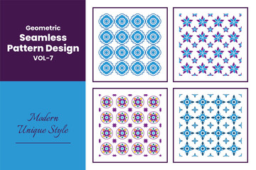 Geometric Seamless Pattern Design VOL-7