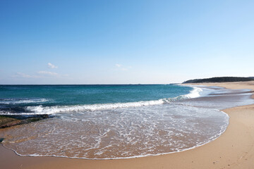 Bongpo beach in Goseong-gun, South Korea.
