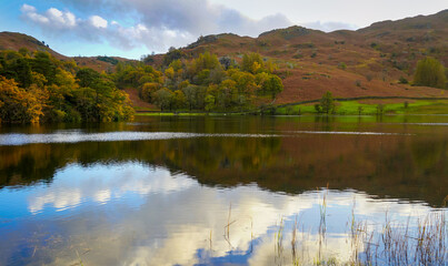 autumn in the mountains