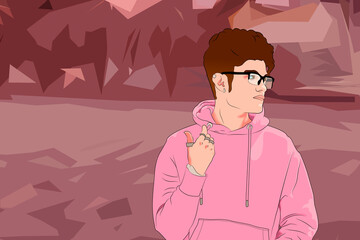 un atardecer en la playa junto al hotel y las palmeras   