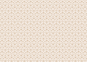 
geometric pattern background based on cubes
