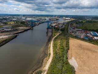 Fototapeta premium view of the river
