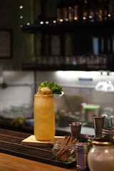 cocktail in the bar