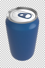 blue can of soda png