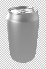 3d render of a soda can