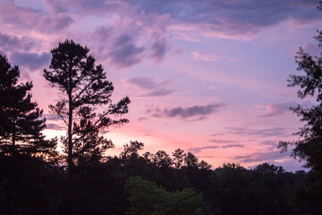 Fototapeta na wymiar Southern Sunsets