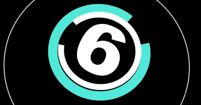 4Kカウントダウン（PNGコーデック）
