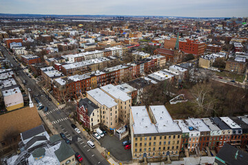 Aerial Drone of Jersey City NJ