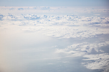 Cloudscape from above
