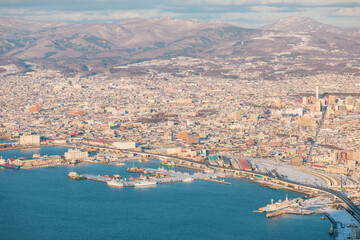 harbour view of Hakodate
