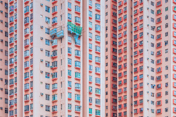 Residential buildings in Hong Kong