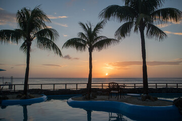 Obraz premium Relaxing in Roatan