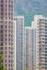 Public housing estate in Hong Kong