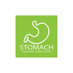 stomach care logo concept icon designs vector