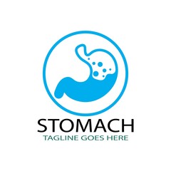 stomach care logo concept icon designs vector