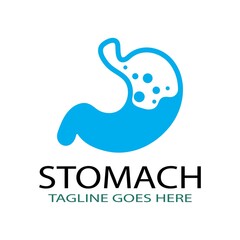 stomach care logo concept icon designs vector