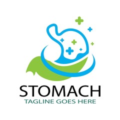 stomach care logo concept icon designs vector