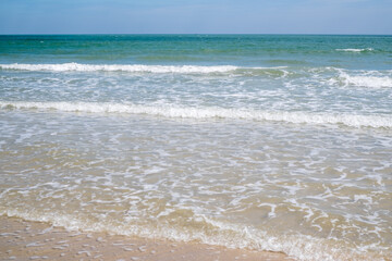 Sandy beaches and green waters in Thailand