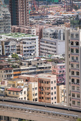Fototapeta premium residential area in Kowloong, Hong Kong