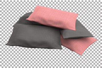 gray and pink pillows png