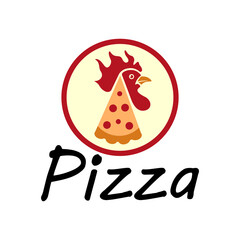 Rooster Pizza Logo