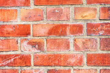 旧丸山変電所の赤煉瓦の壁の模様