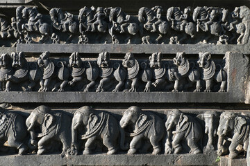 19 December 2022, Chennakeshava Temple in Belur is highlight of the grand Hoysala architecture,...